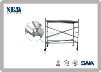 China Multifuctional seguro confiable aluminio aleación 6005 andamios con certificado de EN1004 en venta