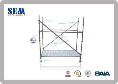 China MultiFuctional Aluminium Scaffolding With 44ft Height Mobile Aluminum Scaffold for sale