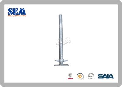 China Adjustable Scaffold Screw Jack Base , Hot Dip Galvanized Systems Scaffolding for sale