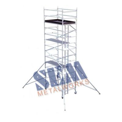 China Double Width Mobile Aluminum Scaffolding for sale