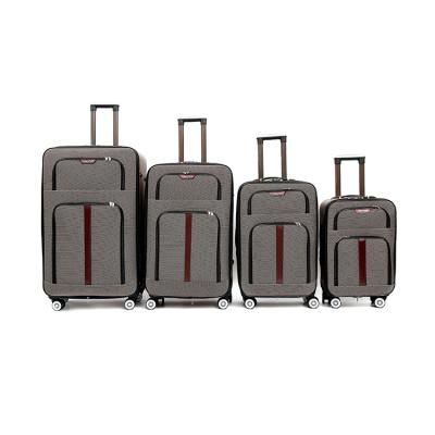 China 2020 New Oxford Fashion 4-Piece Lightweight Expandable Carry-on Luggage for sale