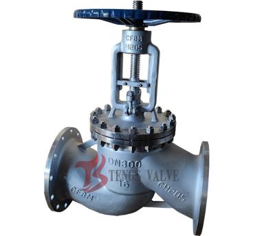 China Dn300 Cast Stainless Steel SS316 A351 CF8M Flanged Globe Valve 12inch Din PN16 Suitable Sea Water for sale