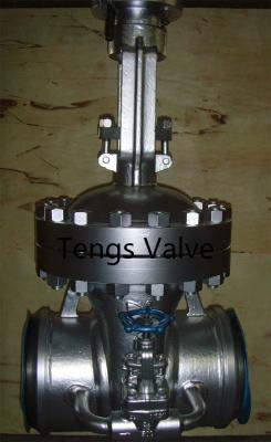 China Cast Steel BW Ends Bypass Design Manual Gate Valve for sale