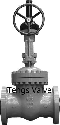 China API Cast Steel Flanged Ends Flexible Wedge Gate Valve ANSI 600lbs For Oil And Gas Industry for sale