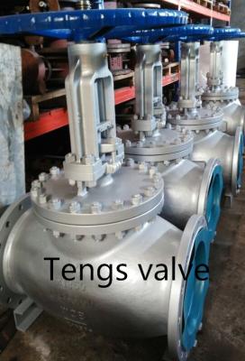 China Carbon Steel and Stainless Steel Flanged Industrial Globe Valve for sale