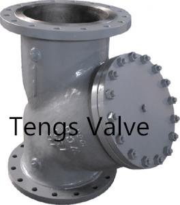 China API Y Filter Flanged Cast Steel Industrial Y Yype Strainer Ansi Standards for sale