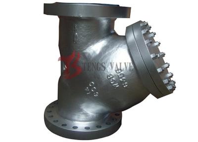 China A216 WCB Ansi 600 LB 14inch Dn350 Cast Steel Carbon Steel Flanged Y Strainer for sale