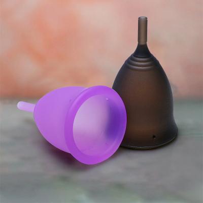 China New 100% Silicone Medical Grade Silicone Menstrual Cup Menstrual Cup For Girls for sale