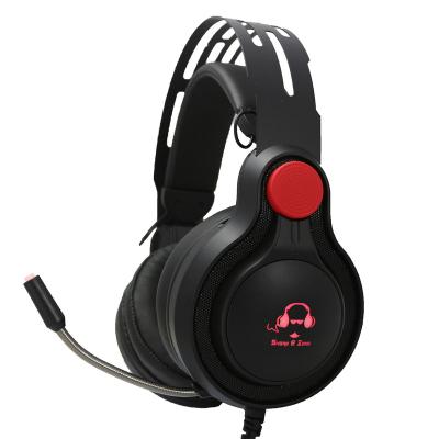 China Hot Selling ABS Earphone 7.1 Surround Gamer Headphones PS4 Pro Headband Games Noise Cancel Gaming Headset With MIC for sale