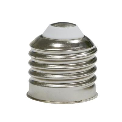 China VIS factory directly sell lamp bulb holder E27 led base with nickel plated for sale