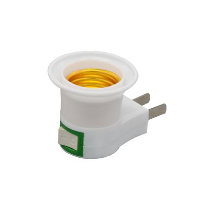 China High Quality Plastic VIS Long Life E27 Lamp Holder With Switch Socket for sale