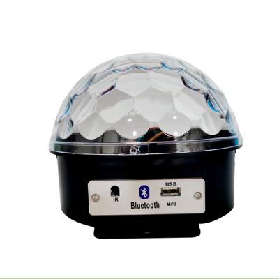 China Hot Selling Easy Installation Party Lights Strobe Light Crystal Magic Ball RGB Stage Light with Remote Control for sale