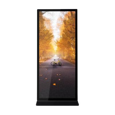 China Standing 32inch Indoor Digital Display Screens Digital Billboards 1920x1080 Pixels Te koop