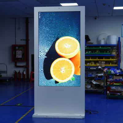 China Floor Standing Digital Kiosk Display Vertical Digital Signage IP65 Waterproof ODM en venta