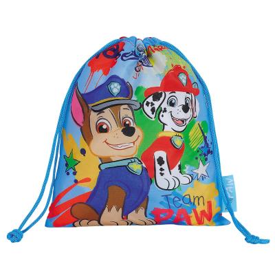 China Waterproof PAW Travel Storage Package Cartoon School Rides Kids Birthday Gifts Unicorn Bag BSCI SEDEX smalDrawstring Plant for sale