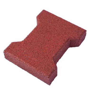 China Paver de borracha de bloqueio de Mats Horse Wear Resistant Barn do assoalho da grão vermelha de EPDM à venda