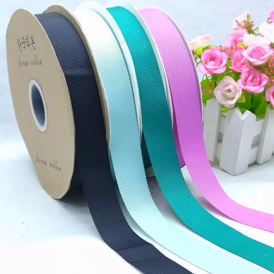 China High Tenacity New Product Wholesale 16mm Solid Color Polyester Petersham Viscous Ribbon for sale