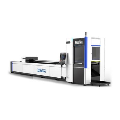 China morning 3000w 6000w 120000w 20000w 30000w optional 1500*3000mm / 2000*4000mm / 2500*6000mm metal tube fiber laser cutting machine pipe à venda