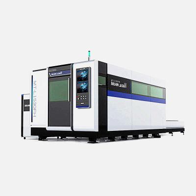 China optional 5000w 10000w 20000w 30000w 1500*3000mm/2000*4000mm/2500*6000mm morning fiber stainless all cover fiber laser cutting machine for sale