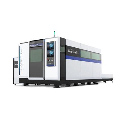 China optional 1500*3000mm/2000*4000mm/2500*6000mm good price 20000w 30000w fiber stainless all cover fiber laser cutting machine for sale