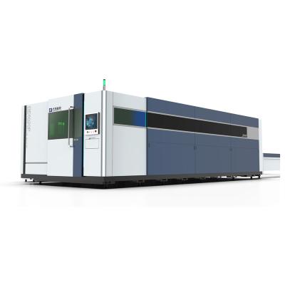 China optional 1500*3000mm/2000*4000mm/2500*6000mm stainless all cover fiber laser cutting machine factory price selling 30000w morning fiber en venta