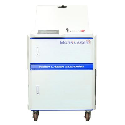 China Metal Plant 500w Rust Remove Fiber Laser Cleaning Machine for sale