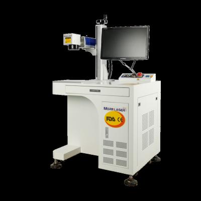 China Laser marking desktop fiber laser marking machine for metal steel aluminum engraving with 20w laser marker for sale