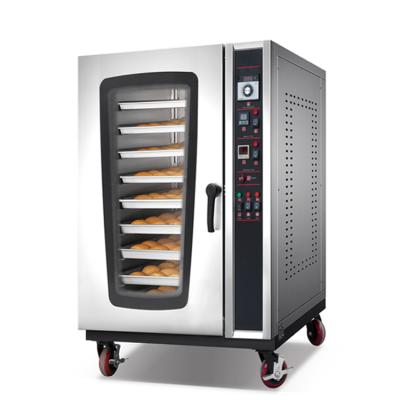 China Electric vegetable processing plant garth food bread baking midea ovens for bakery, high production efficiency bakery oven equipment for sale