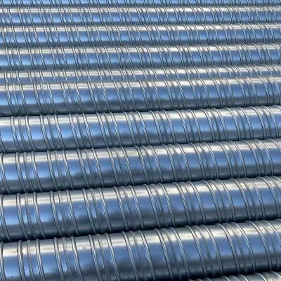 China Industrial Galvanized Metal Conduits For Corrugated Cable Bolts Pipe For Prestressed Bridge for sale