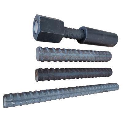 China Bridge D18mm 20mm 25mm 32mm 36mm 40mm 50mm 63.5mm Prestress Anchor Fully Threaded Rock Bolt With Dome Nut for sale