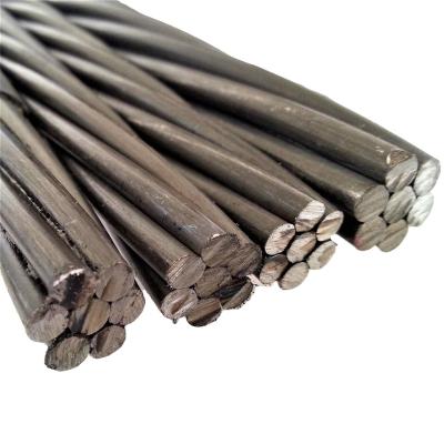 China Traditional Made of China High Quality High Tensile Concrete Wire Steel Wire Prestressing Concrete Low Relaxation Steel Wire Rope for sale