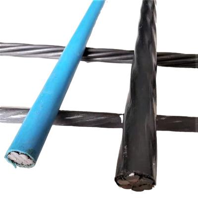 China Construction 1x7 Wire Low Wire Relaxation Unbonded With PE Coating Steel Wires Cable Astm A416 Tensile Cable 1860 12.7mm 15.2mm 21.8mm for sale