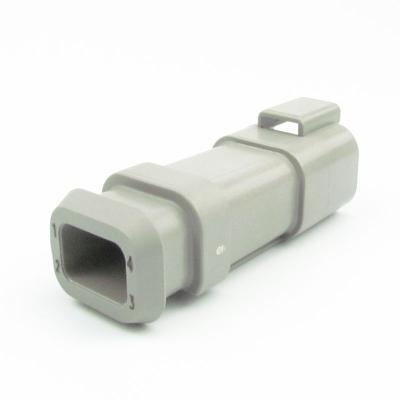 China Waterproof-Auto Gray 4 Way Rectangular Connector DT06-4S-E008 German Waterproof Plug for sale