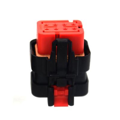 China Waterproof-Auto Part Waterproof-Auto Female Black Sheath Connector 8 Way Connector 8 Way Connector Auto Connector for sale