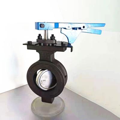 China General butterfly valve wafer for gas for sale