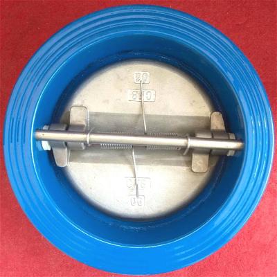 China General Competitive Price Double Plate PN10 or PN16 DIN Check Valve Wafer Check Valve Accept OEM for sale