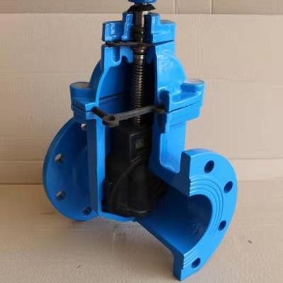 China Standard BS5163 PN16 50MM-1200MM Ductile Non Rising Stem Iron Gate Valve for sale