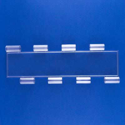 China Modern Wholesale Clear Crystal PC Roller Shutter / Transparent Polycarbonate Slat for sale