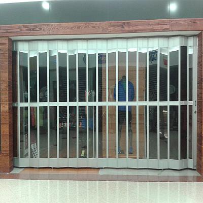 China Chinese Supplier Folding Polycarbonate Folding Door Like Accordion Shutters for sale