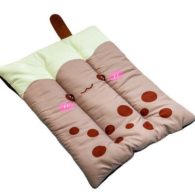 China Viable Dog Mat Cooling Summer Pad Mat Purses Cat Blanket Sofa Breathable Cold Dog for sale