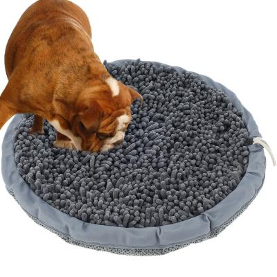 China Anti Clogging Toy Foldable Dogs Snuffle Mat Mat Cat Dog Training Blanket Nose Leak Breathable Pet Food t Work Toy for sale