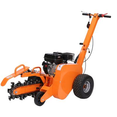 China Cultivate Farm 7HP Gasoline Garden Drainage Trencher Mini Trencher for sale