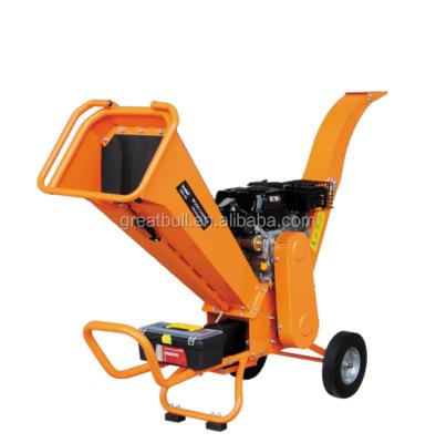 China Farms Wood Chipper Shredder Recoil Starter Engine Garden Machine 212CC for sale