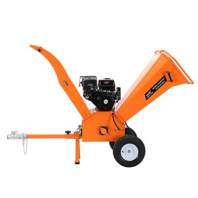 China Cultivate Greatbull Wood Chipper Shredder With CE Certificate Gasoline Engine Garden Shredder for sale