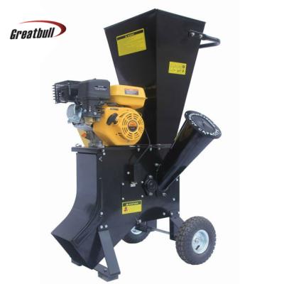 China Farms 6.5HP 4-Stroke Gasoline Chipper Shredder, agricultulral shredder, tree shredder for sale