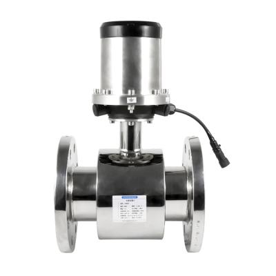 China Liquid Microsensor Electromagnetic Flow Meter MFE600E Battery Powered DN600 Flow Meter Water Flow Meter Customized Water Flow Meter for sale