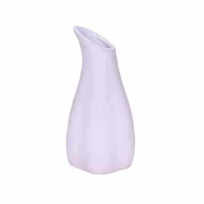 China Dried Bouguets For Home Decoration China Mini Flower Vases Mini Style Ceramic Antique Concise White Ceramic Vases Glazed Porcelain Ceramic Flower Vase for sale