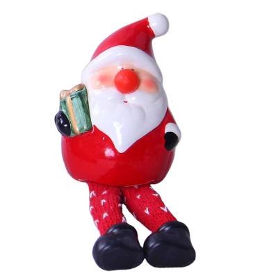 China Modern Wholesale Home Decoration Items Christmas With Led Light Snowman Decoration Props for sale