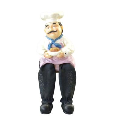 China Europe 2020 Newly Design Chef Toy / Resin Chef Figures for sale