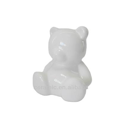 China Piggy Bank Porcelain Bear Coin Bank for sale